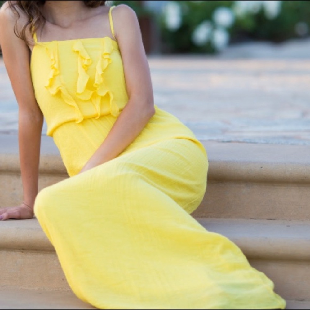 Yellow Maxi Dress